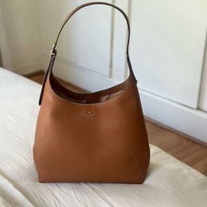 Kate Spade Tan Leather Shoulder Bag